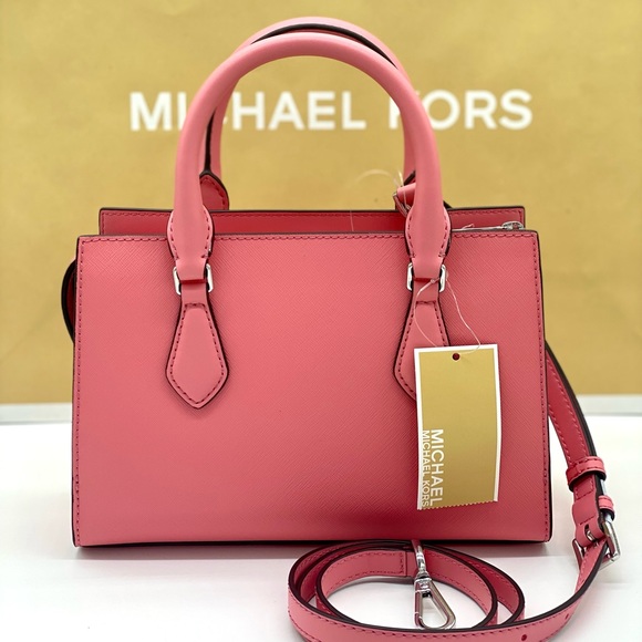 Michael Kors Small Sheila Center Zip 
Satchel Crossbody Bag - Picture 3 of 13